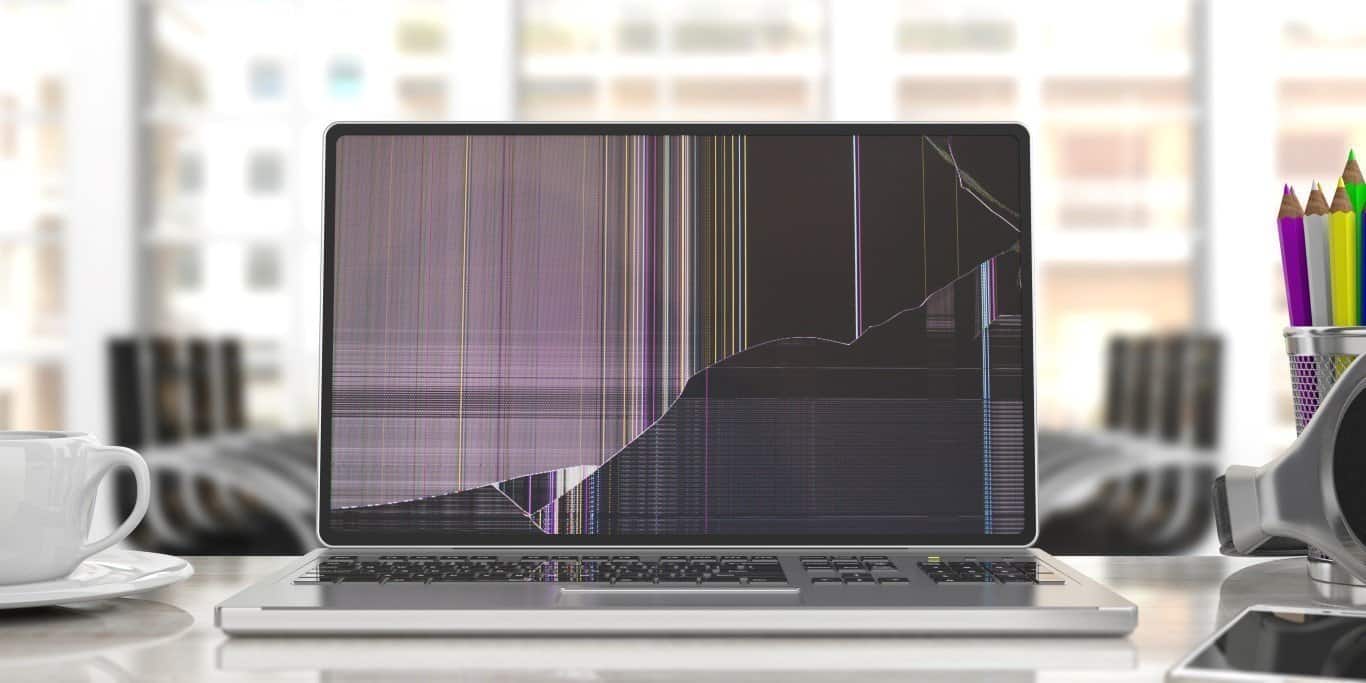 Ecran cassé pc portable