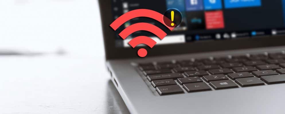 Panne wifi pc portable
